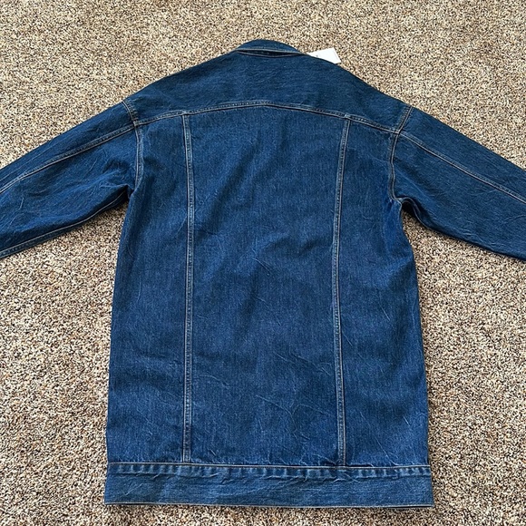 Re/Done Denim Duster Jean Jacket Size S - Picture 10 of 10
